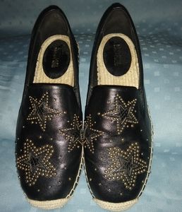 Michael Kors leather star studded espadrille. 6.5